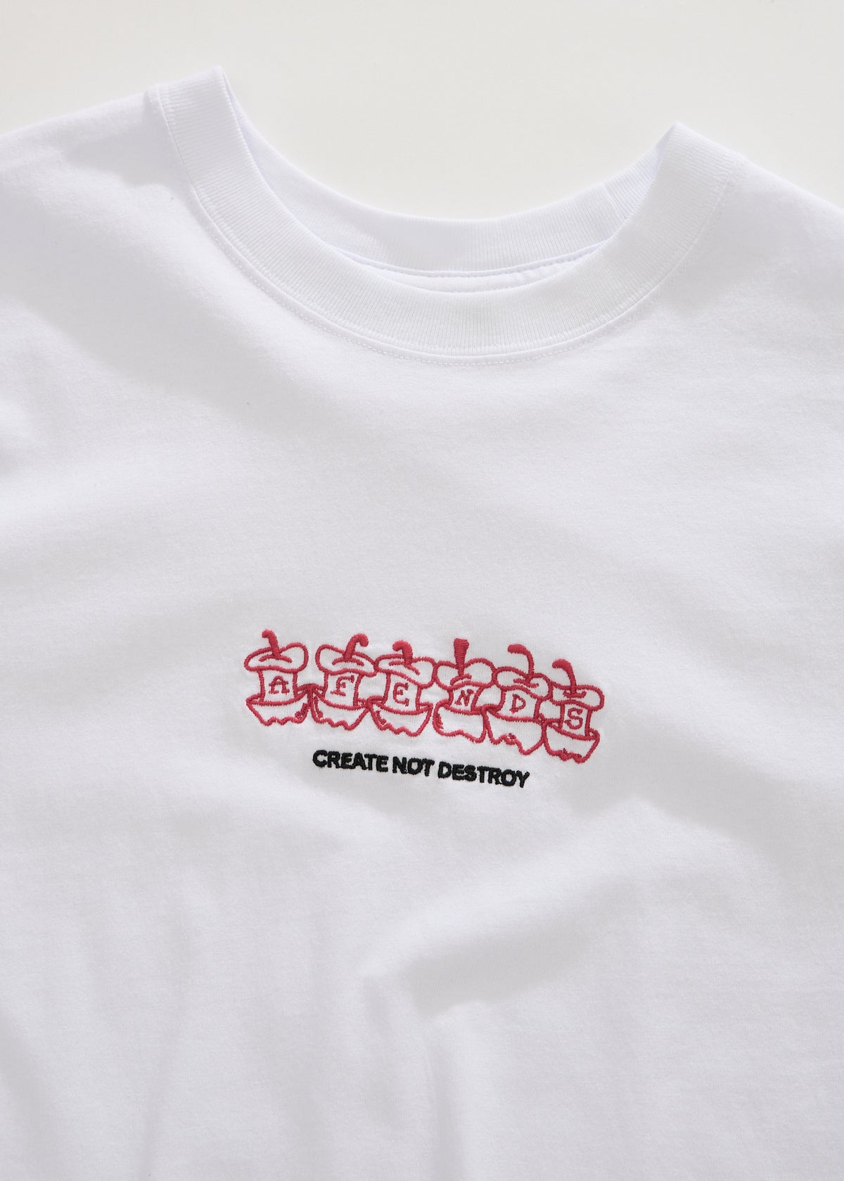 AFENDS Core - Retro Tee - White