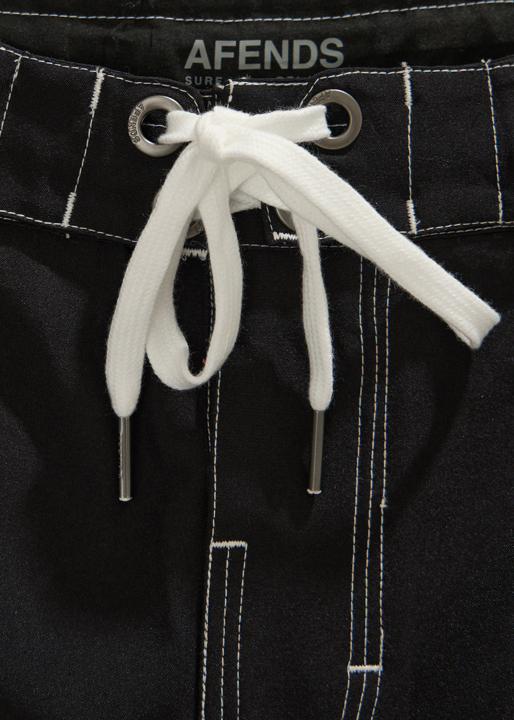 AFENDS The Pass - Surf Related V2 Boardshort 19" - Black