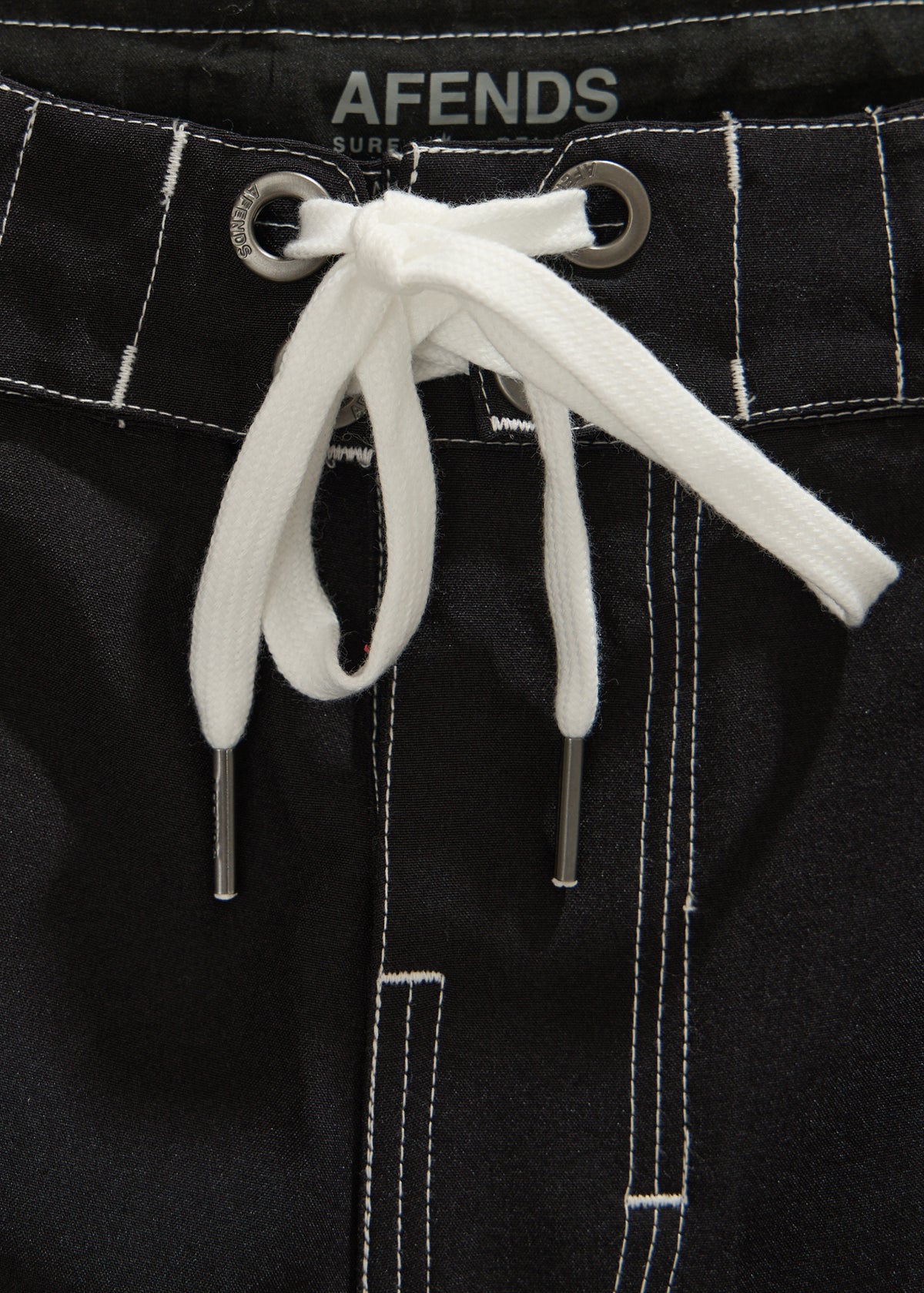 AFENDS The Pass - Surf Related V2 Boardshort 19" - Black