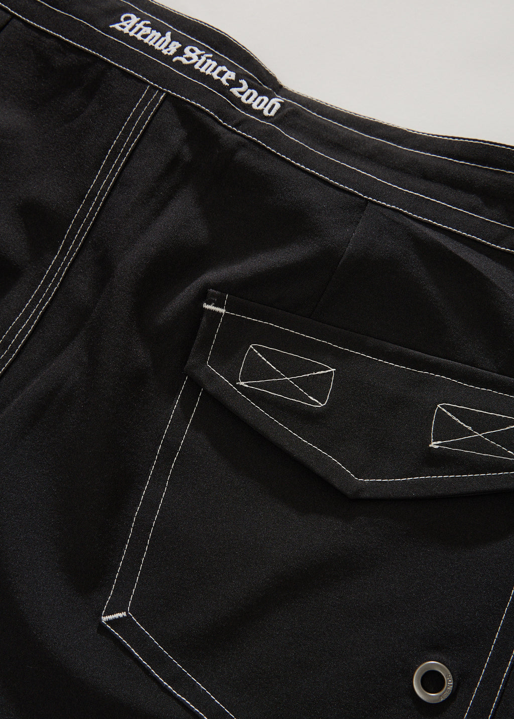 AFENDS The Pass - Surf Related V2 Boardshort 19" - Black