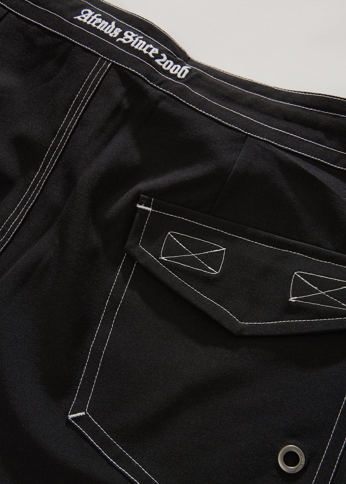 AFENDS The Pass - Surf Related V2 Boardshort 19" - Black