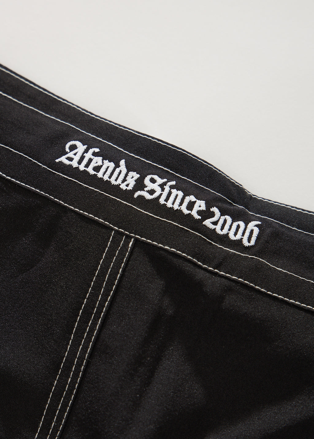 AFENDS The Pass - Surf Related V2 Boardshort 19" - Black