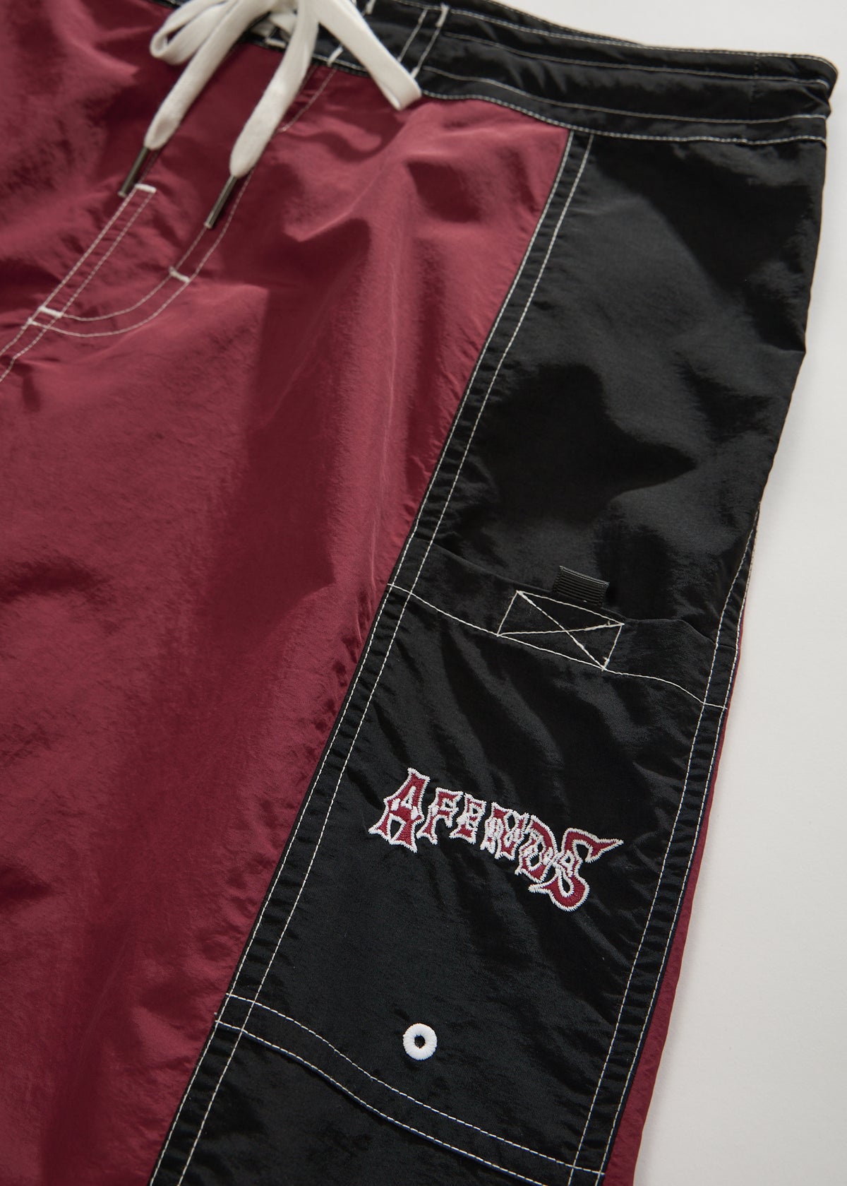 AFENDS Goddess - Surf Related V2 Boardshort 22" - Burgundy