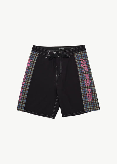 AFENDS Mustang - Surf Related V2 Boardshort 20" - Black