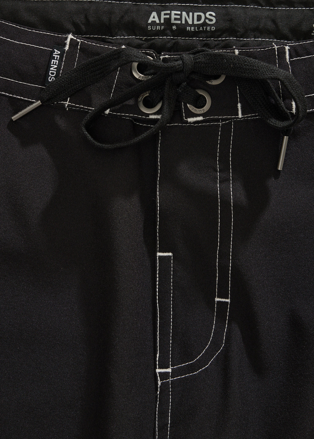 AFENDS Mustang - Surf Related V2 Boardshort 20" - Black