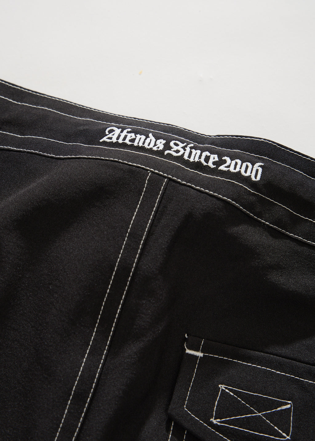 AFENDS Mustang - Surf Related V2 Boardshort 20" - Black