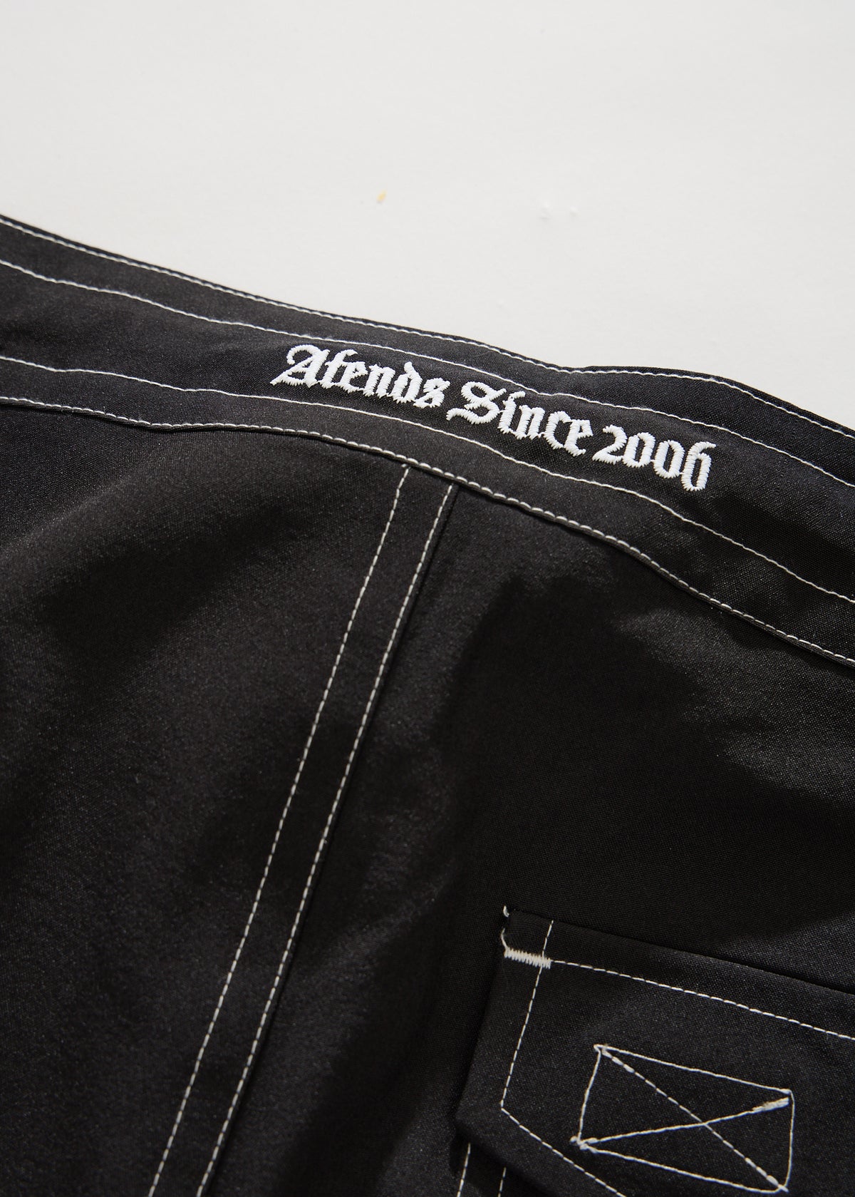 AFENDS Mustang - Surf Related V2 Boardshort 20" - Black
