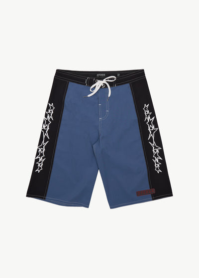 AFENDS Constellation - Surf Related V2 Boardshort 24" - Slate Blue