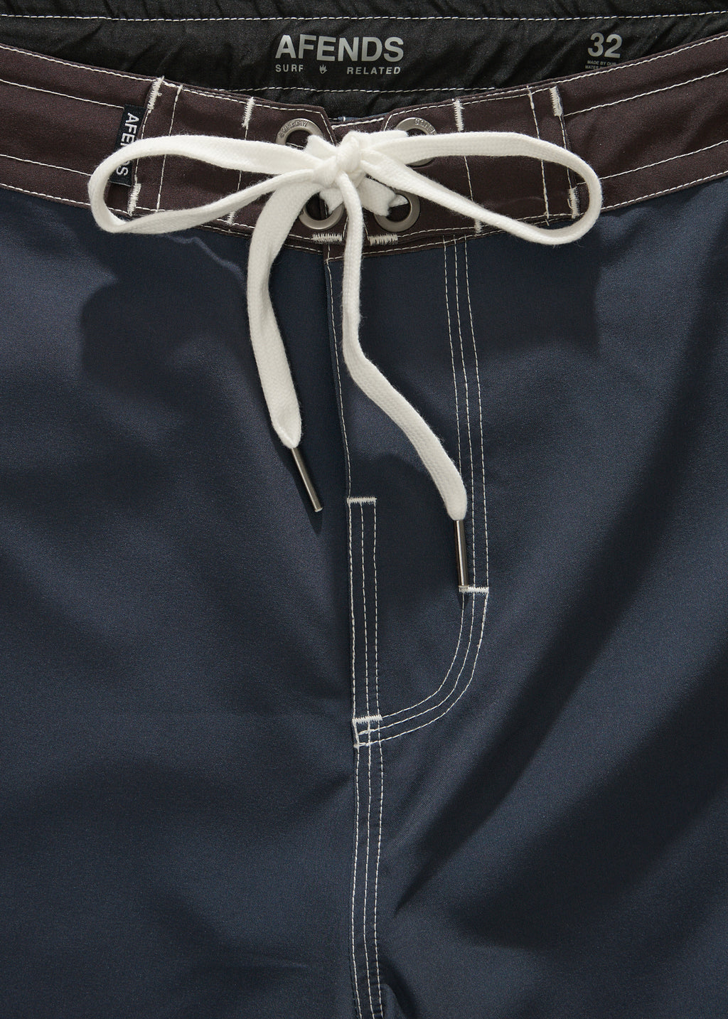 AFENDS Yang - Surf Related V2 Boardshort 21" - Charcoal