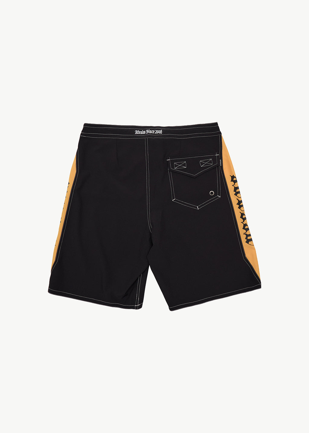 AFENDS Mirror - Surf Related V2 Boardshort 20" - Black