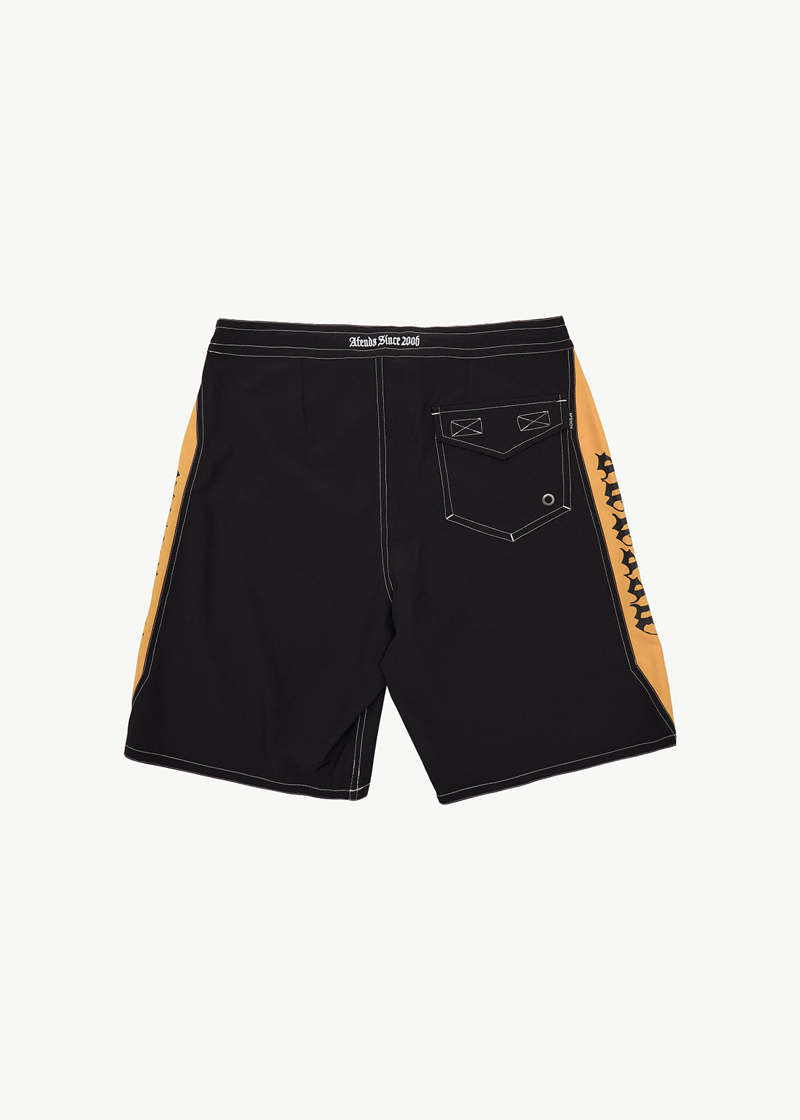 AFENDS Mirror - Surf Related V2 Boardshort 20" - Black