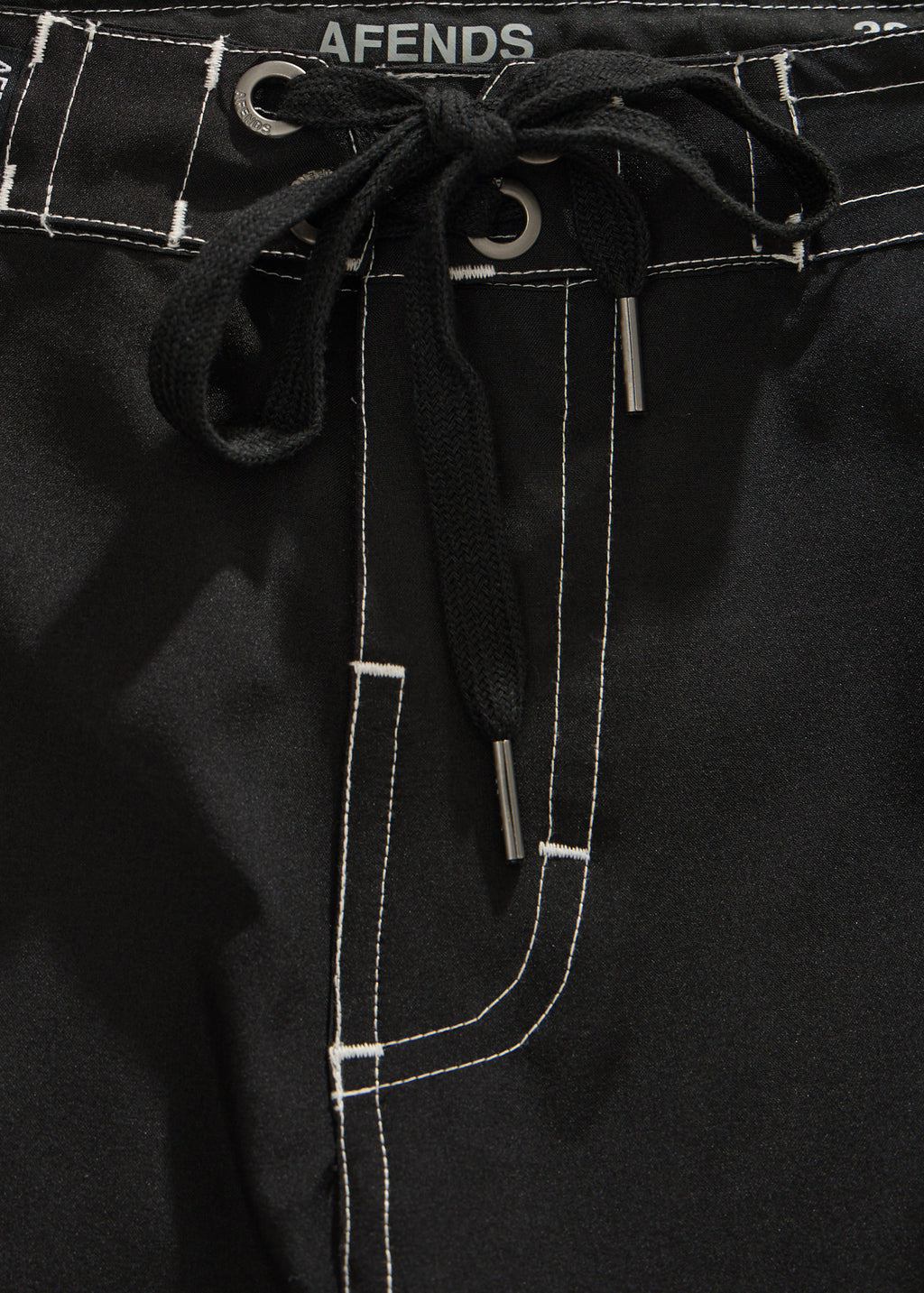 AFENDS Echo - Surf Related V2 Boardshort 22" - Black