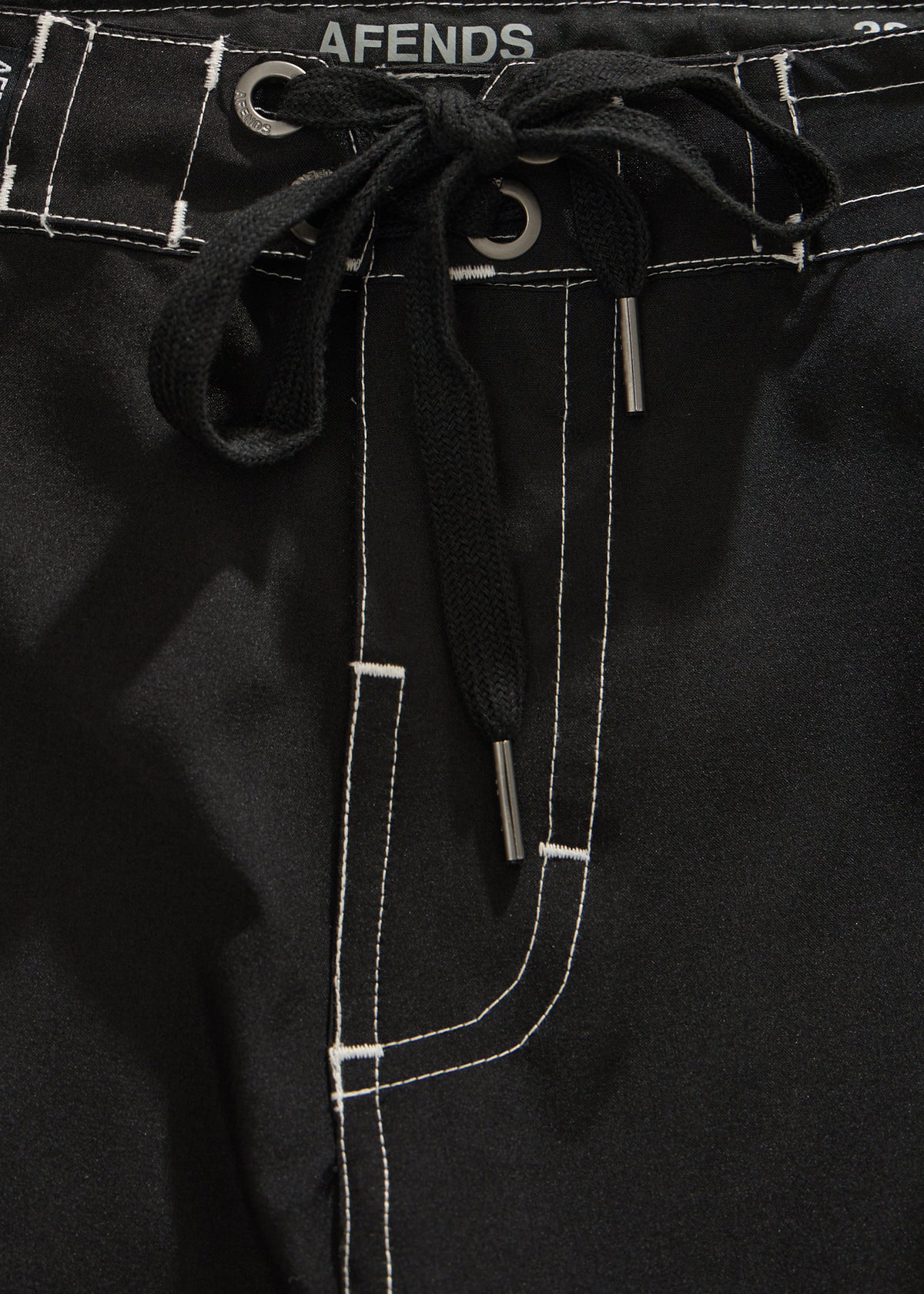 AFENDS Echo - Surf Related V2 Boardshort 22" - Black