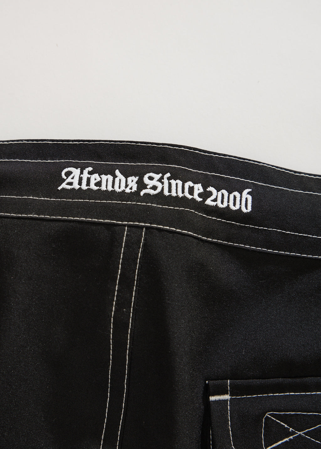 AFENDS Echo - Surf Related V2 Boardshort 22" - Black