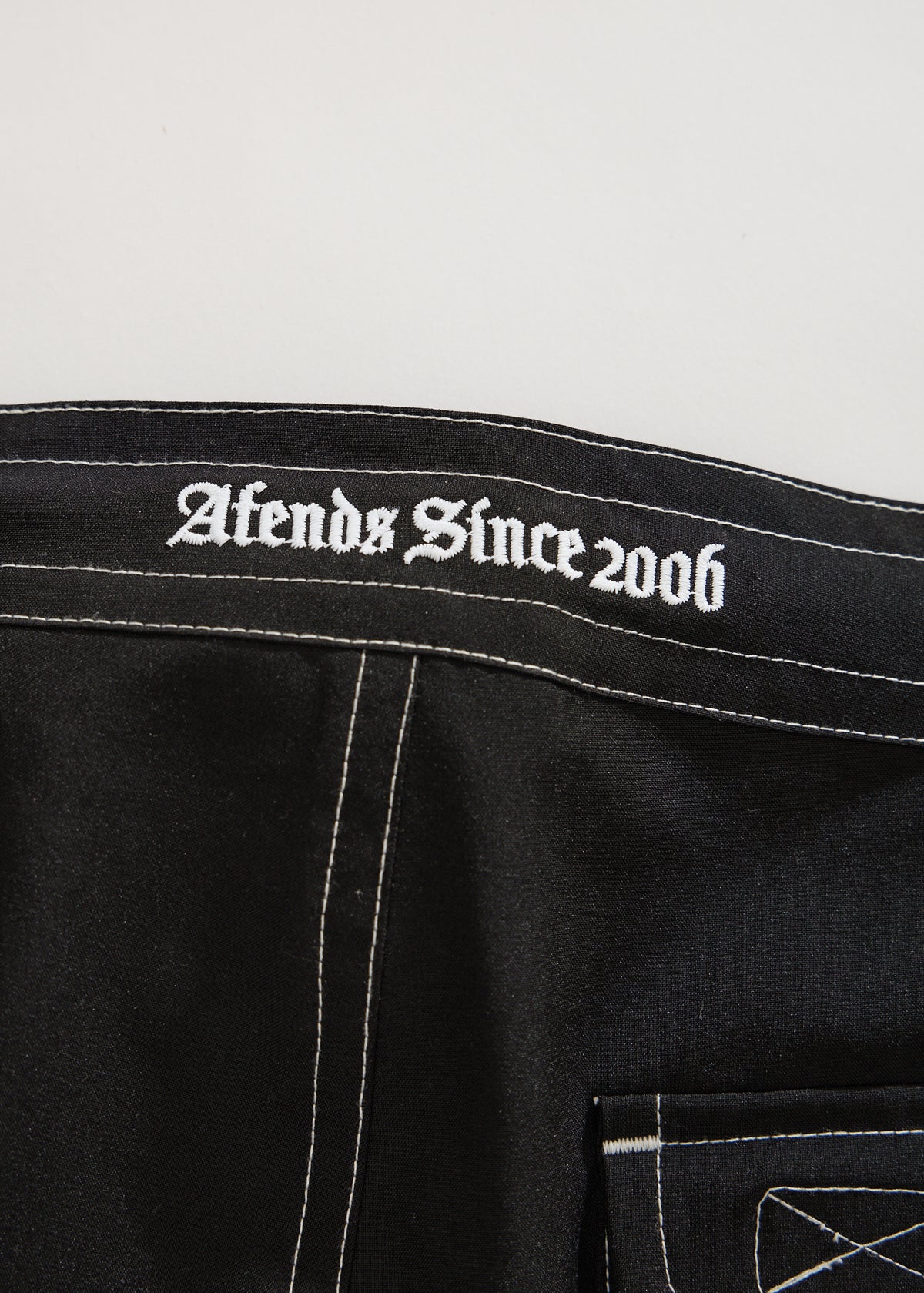 AFENDS Echo - Surf Related V2 Boardshort 22" - Black