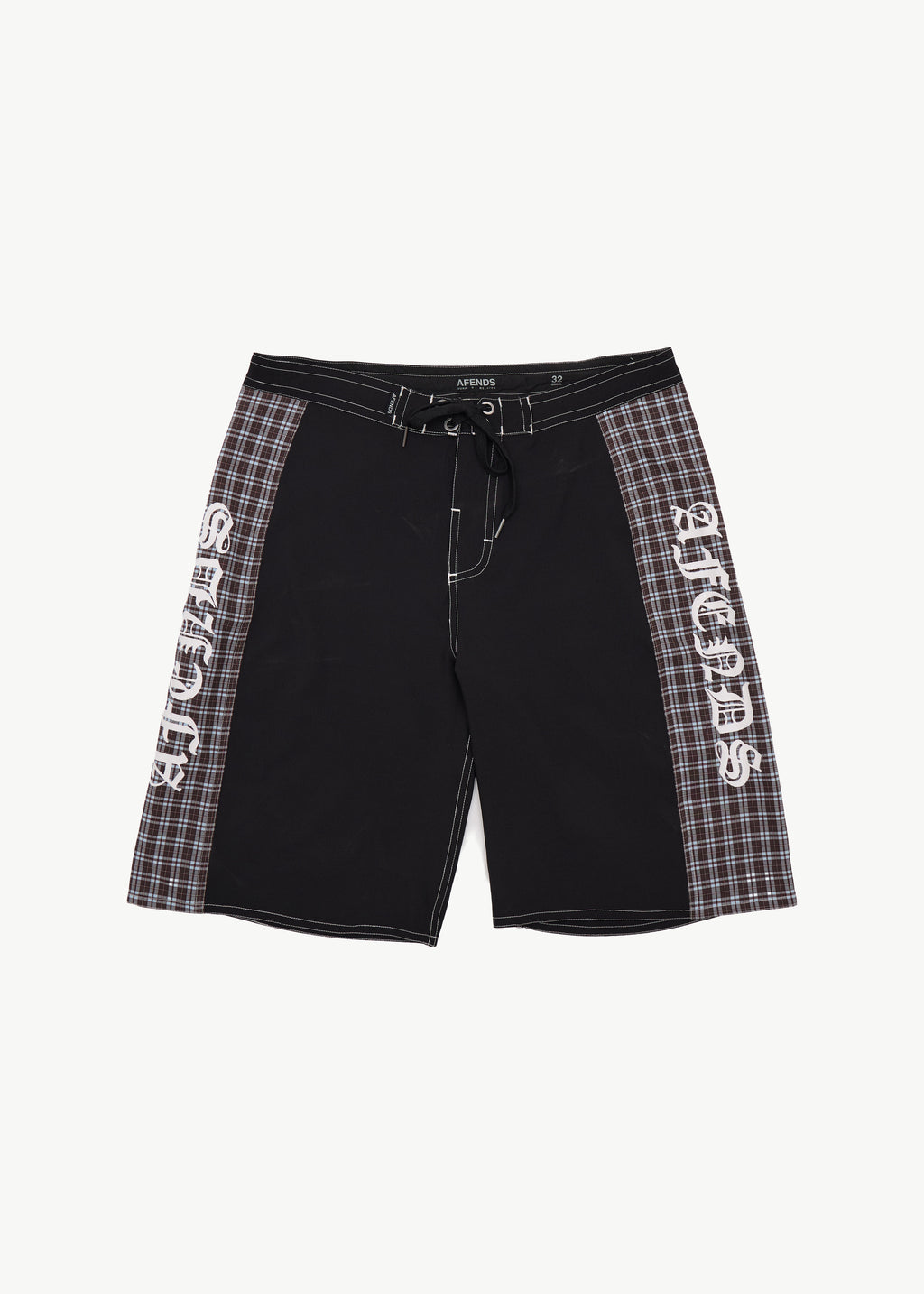 AFENDS Echo - Surf Related V2 Boardshort 22" - Black