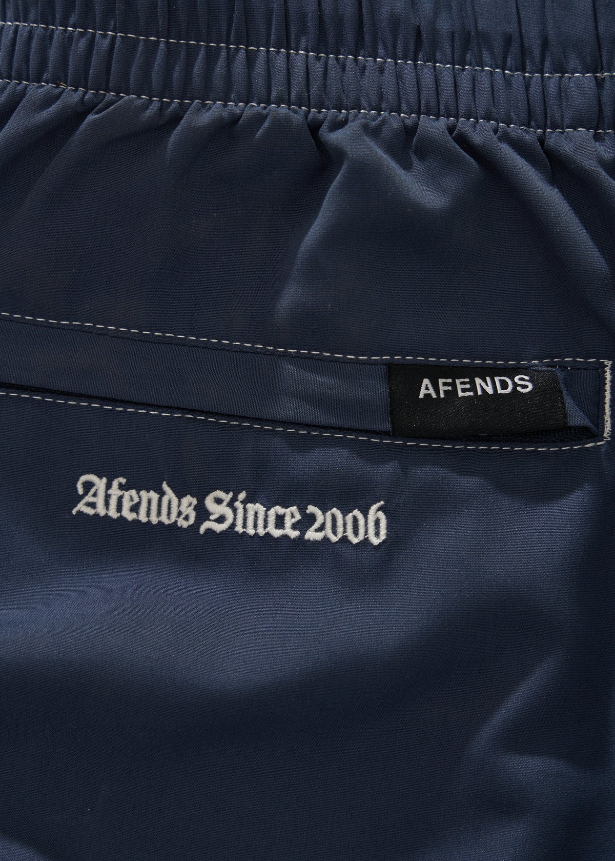 AFENDS Repetition - Cargo Swim Short 22" - Slate Blue
