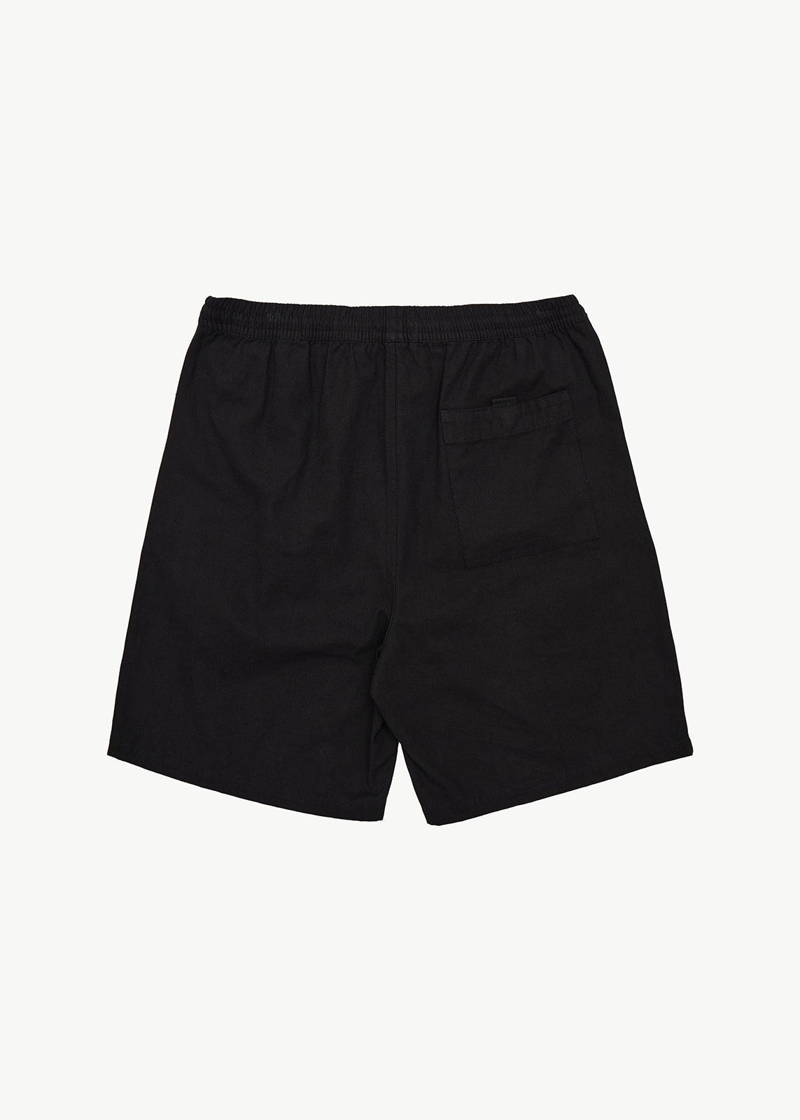 AFENDS Ninety Eights - Oversized Short 21" - Black