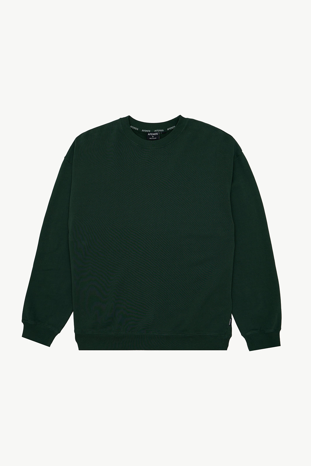 AFENDS Mens Genesis - Crew Neck - Washed Pine