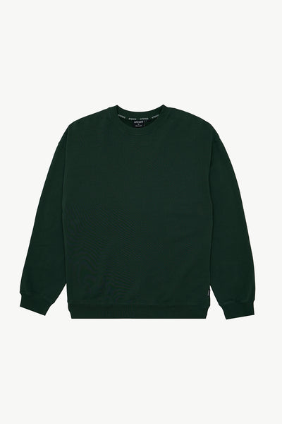 AFENDS Mens Genesis - Crew Neck - Washed Pine