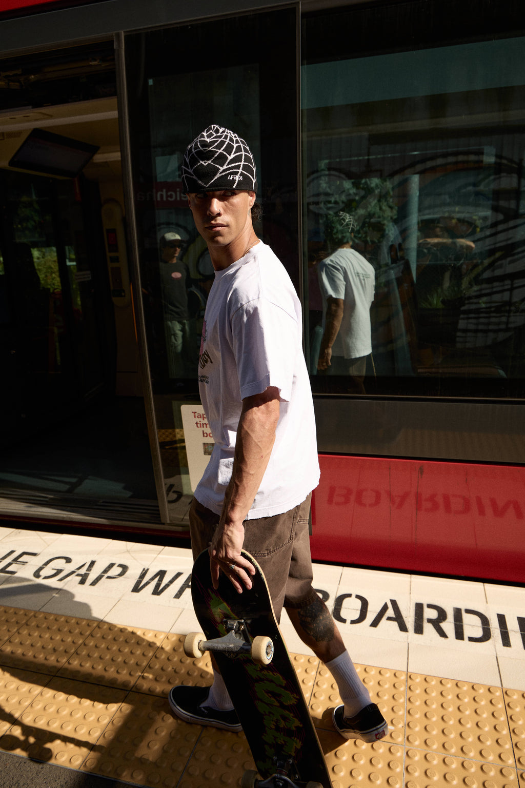 AFENDS Mens Supply - Beanie - Black