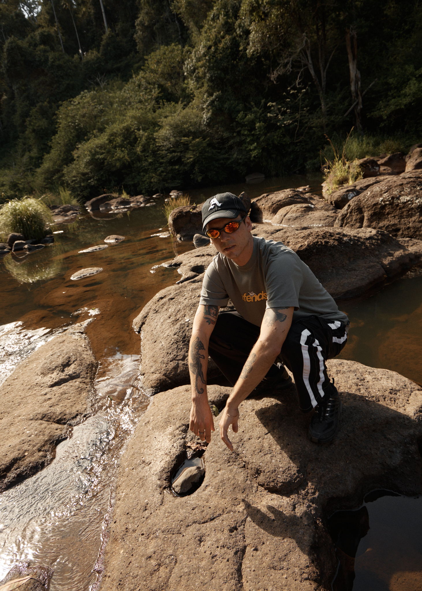 AFENDS Mens House Related - Cargo Pant - Black