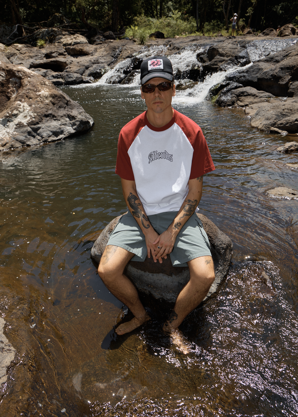 AFENDS Mens Genuine Sentiment - Recycled Trucker Cap - Black