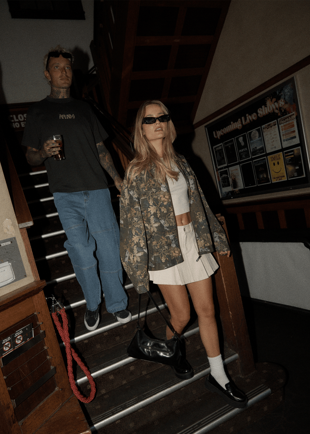 AFENDS Mens Oracle Find Me - Workwear Jacket - Find Me