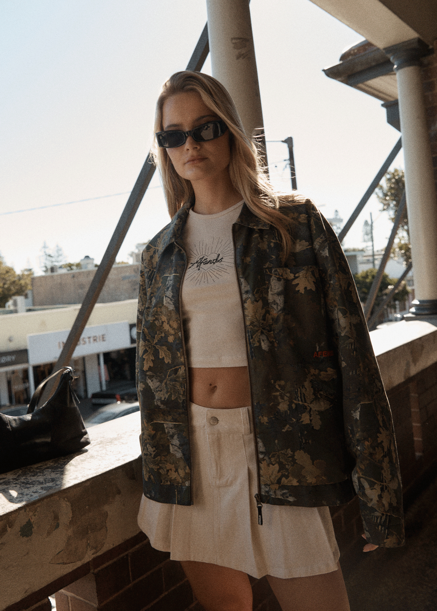 AFENDS Mens Oracle Find Me - Workwear Jacket - Find Me