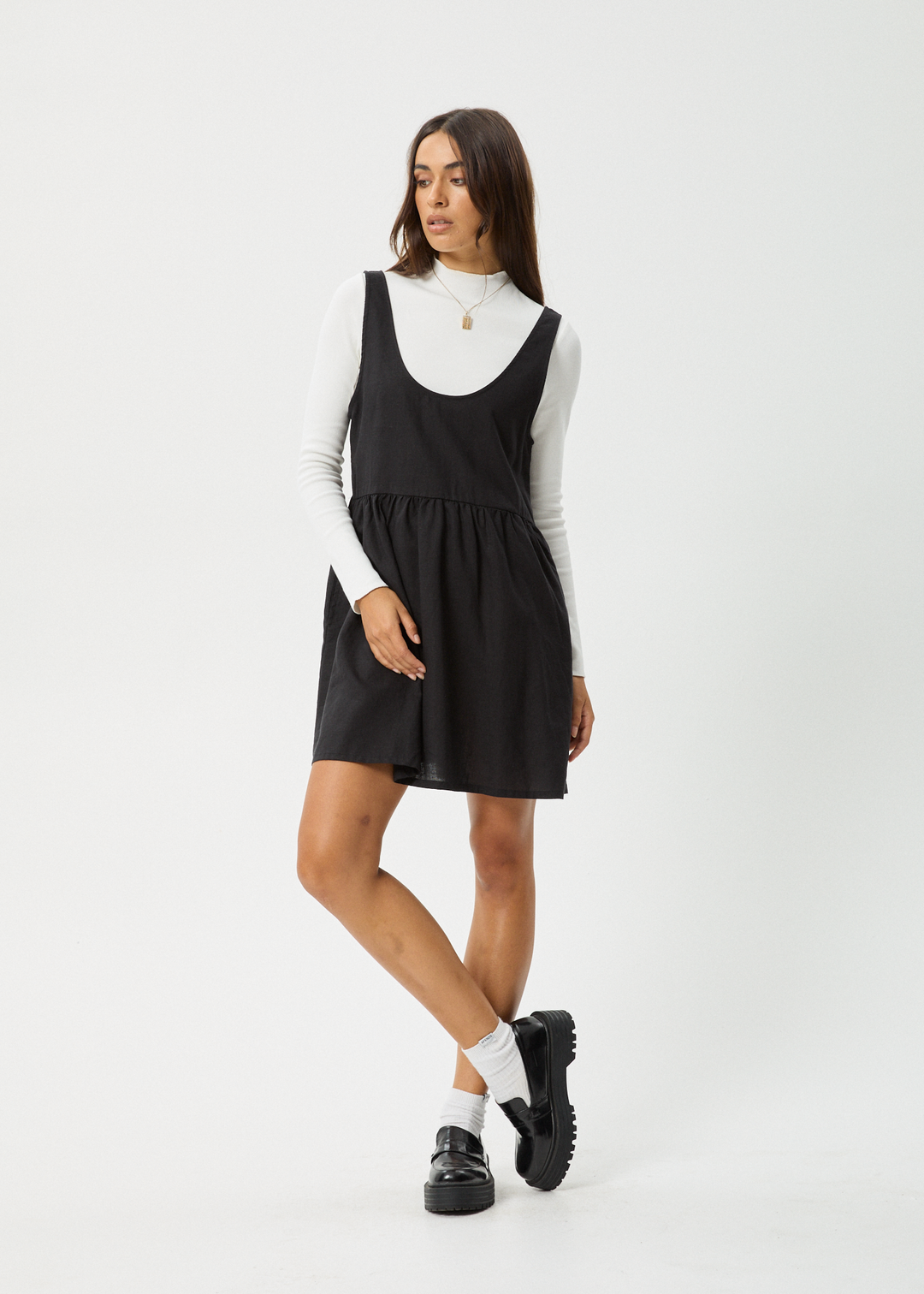 AFENDS Womens Jesse - Mini Dress - Black 