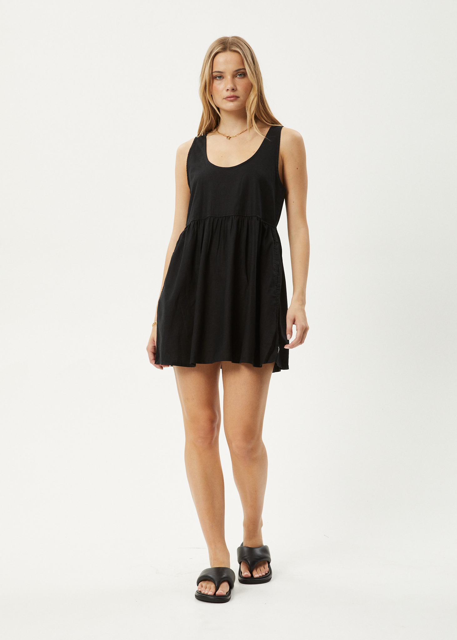 AFENDS Womens Jesse - Mini Dress - Black, L AFENDS Womens Jesse - Mini Dress - Black, L