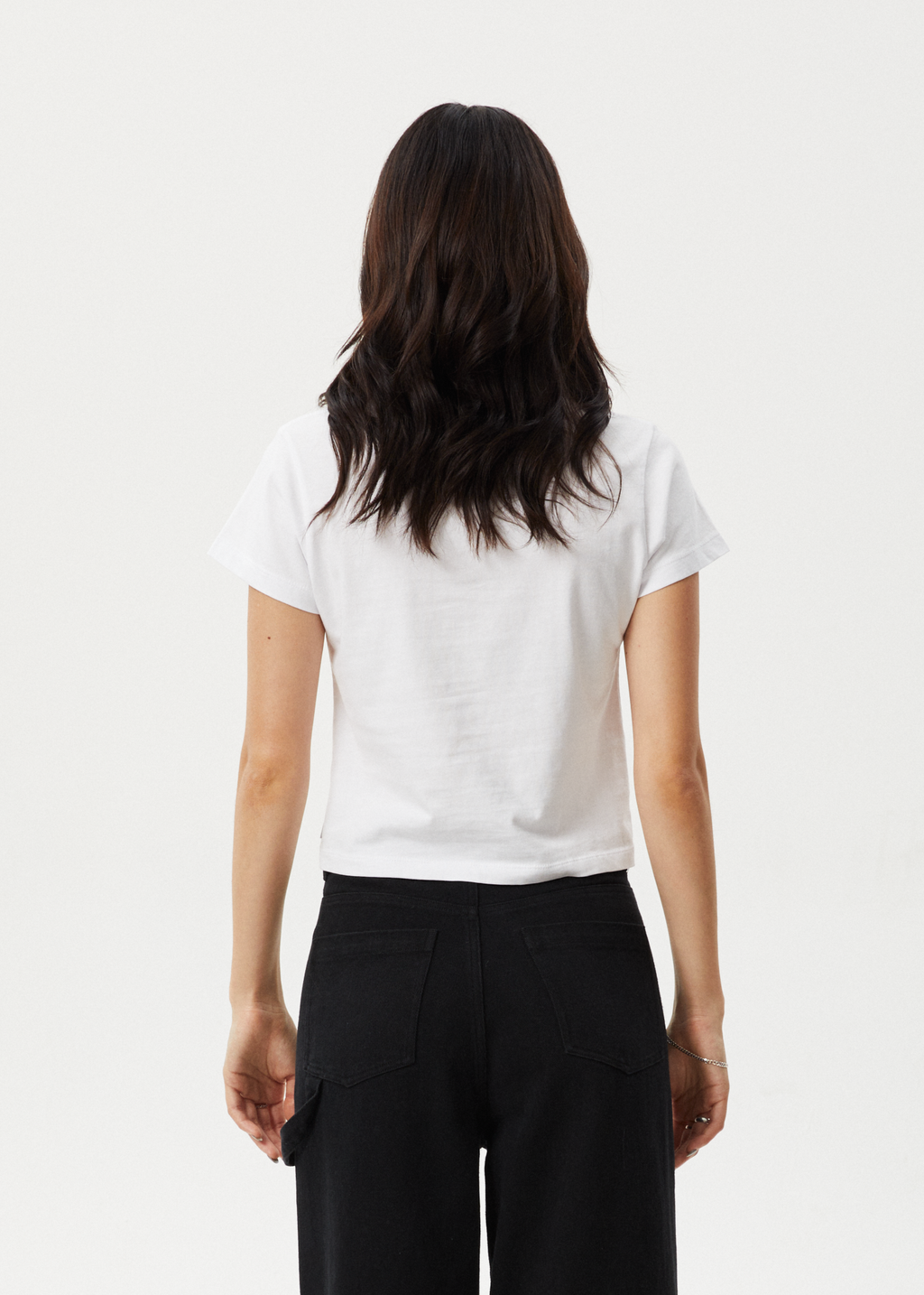 AFENDS Womens Dixie - Baby Tee - White