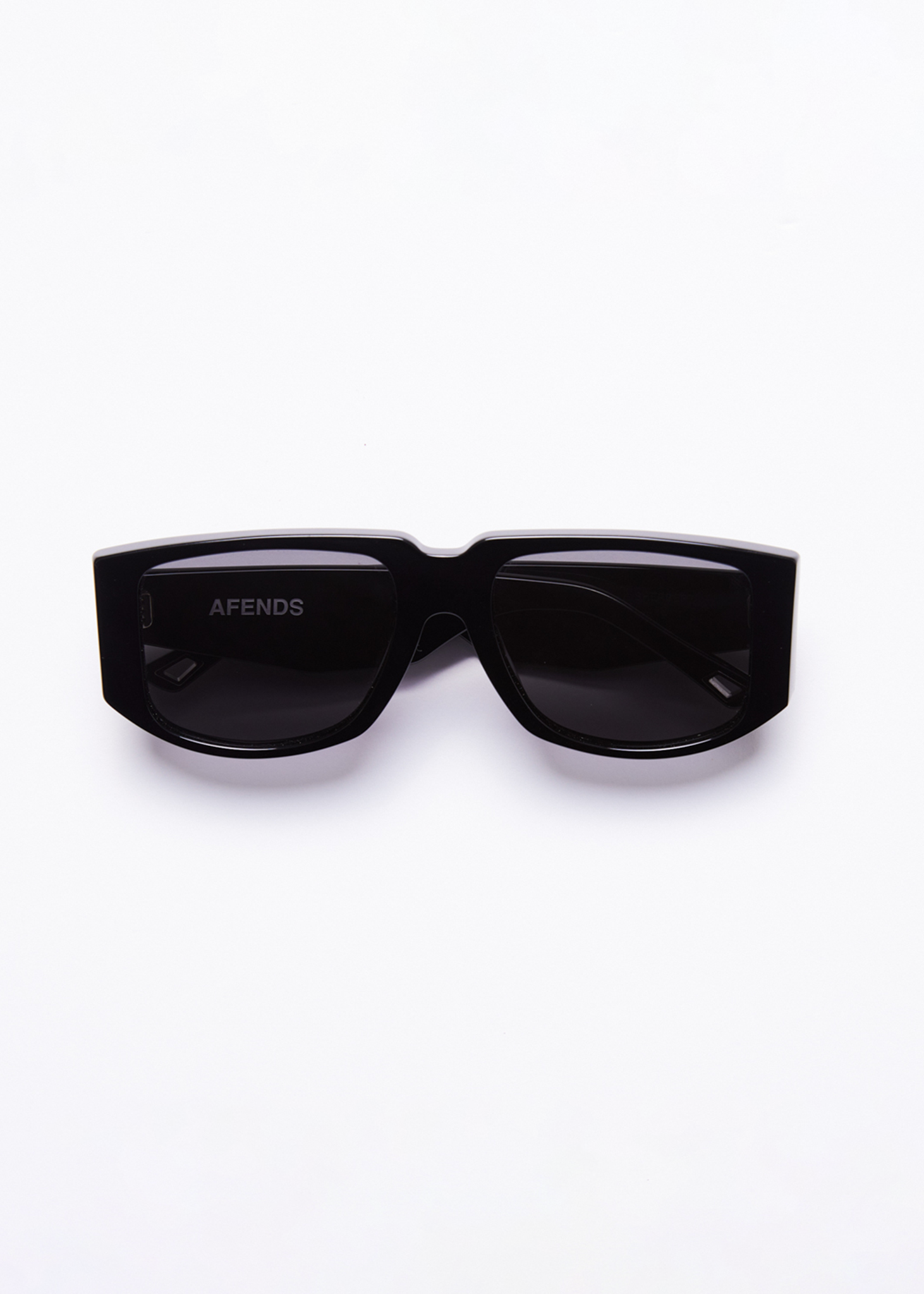 AFENDS Unisex Sherbert - Sunglasses - Gloss Black 
