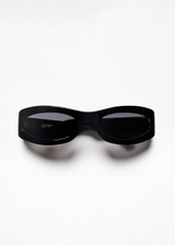 AFENDS Unisex Platinum J - Sunglasses - Gloss Black - Afends unisex platinum j   sunglasses   gloss black 
