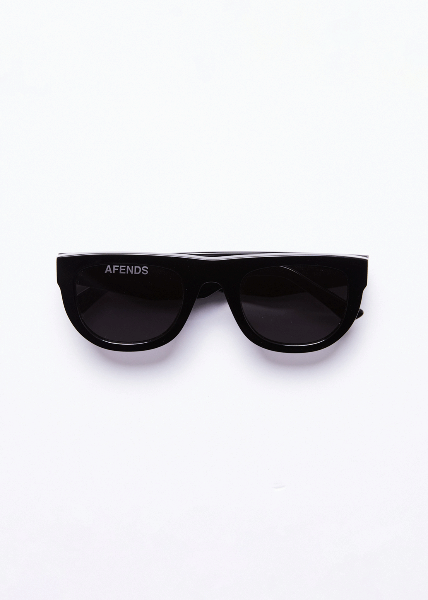AFENDS Unisex Cali Kush - Sunglasses - Gloss Black 