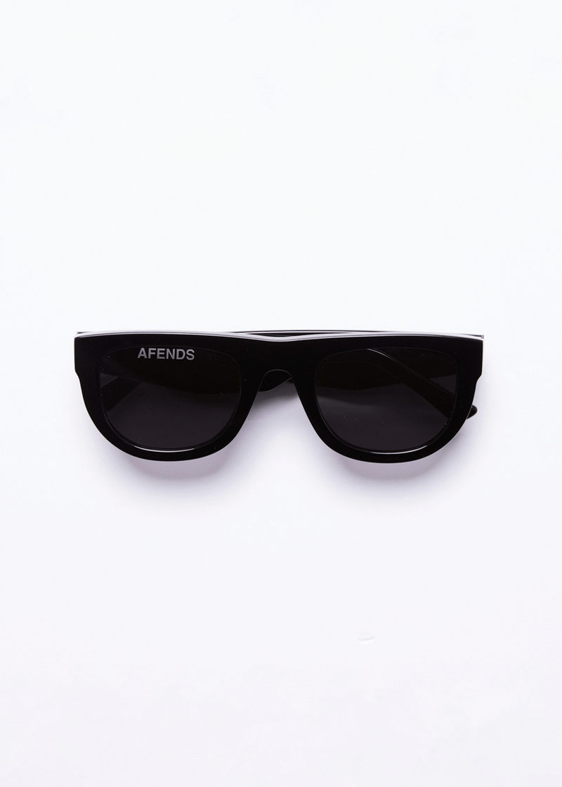 AFENDS Unisex Cali Kush - Sunglasses - Gloss Black