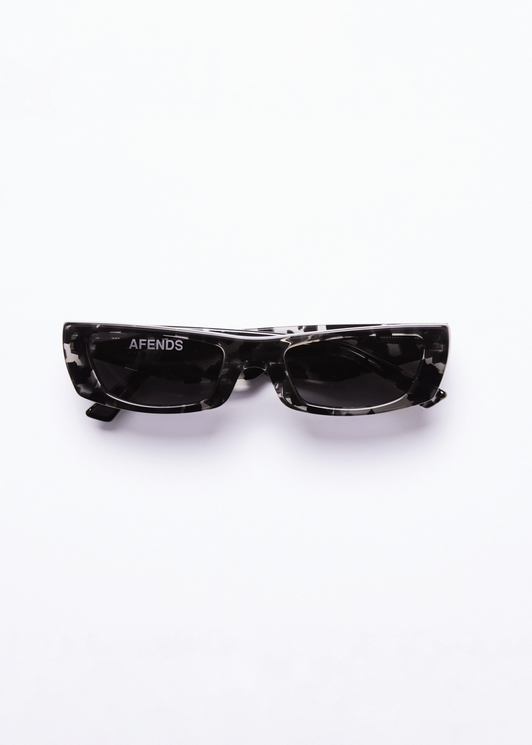 AFENDS Unisex Jet Fuel - Sunglasses - Black Shell 