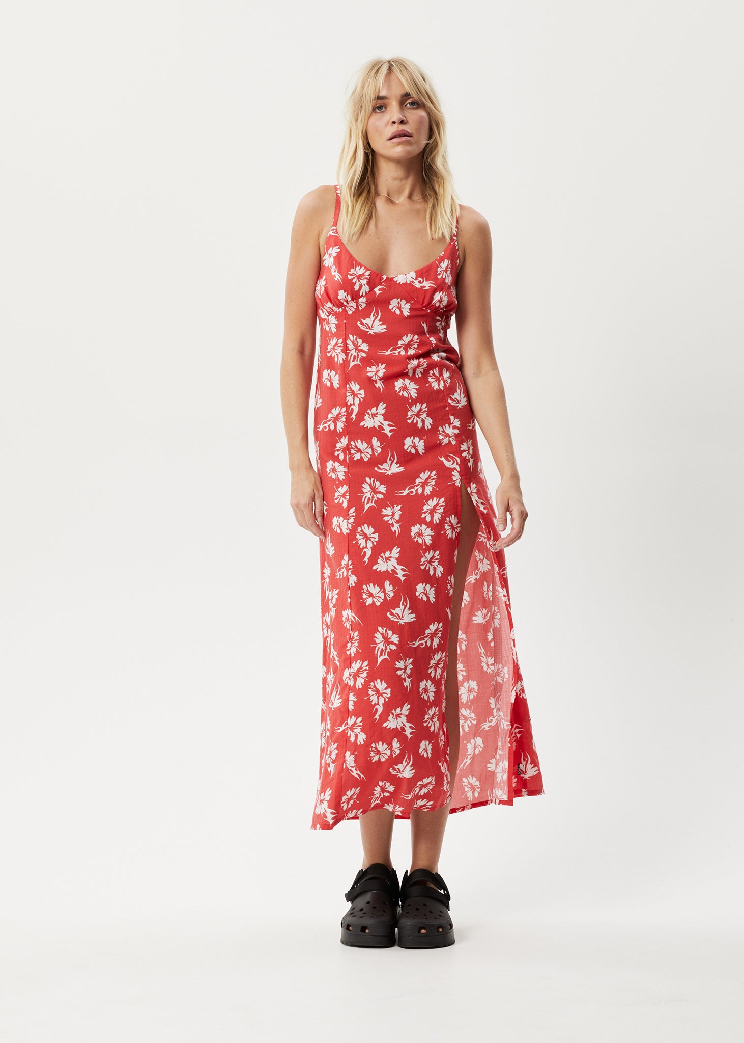 Hibiscus maxi clearance dress