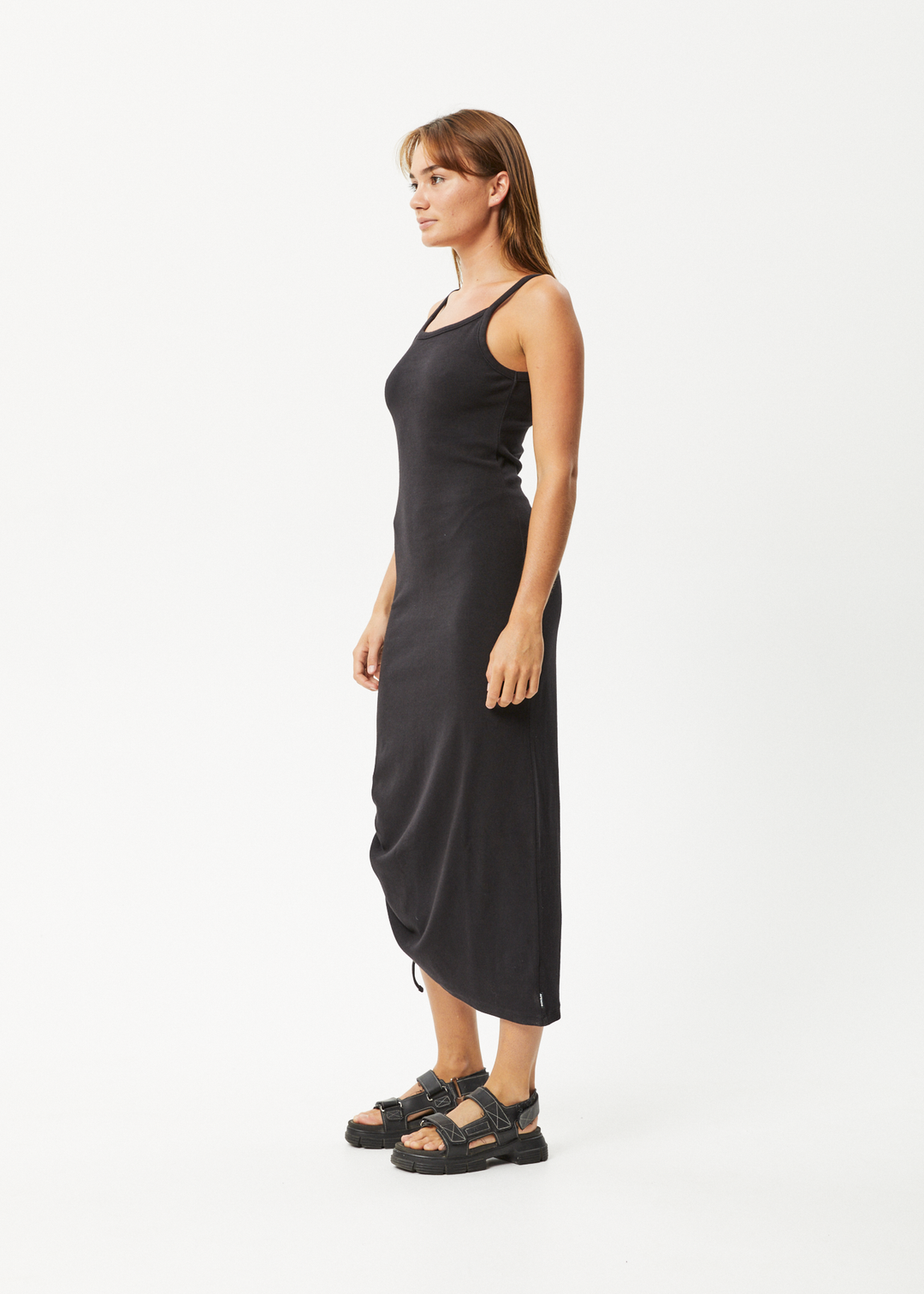 AFENDS Womens Muse - Maxi Dress - Black 