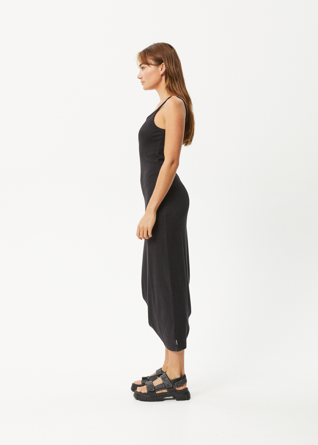 AFENDS Womens Muse - Maxi Dress - Black 