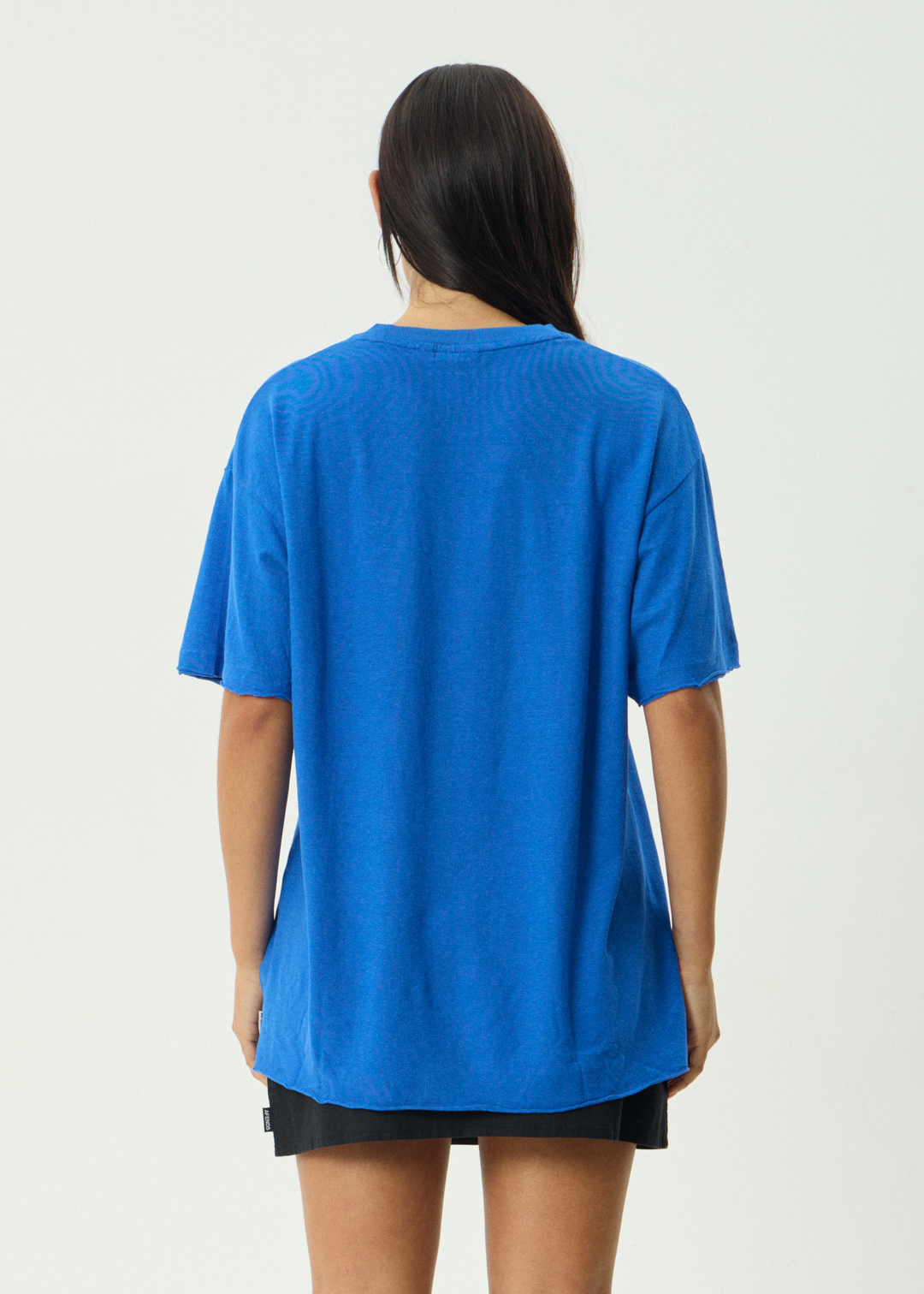 AFENDS Womens Slay - Oversized Tee - Marina