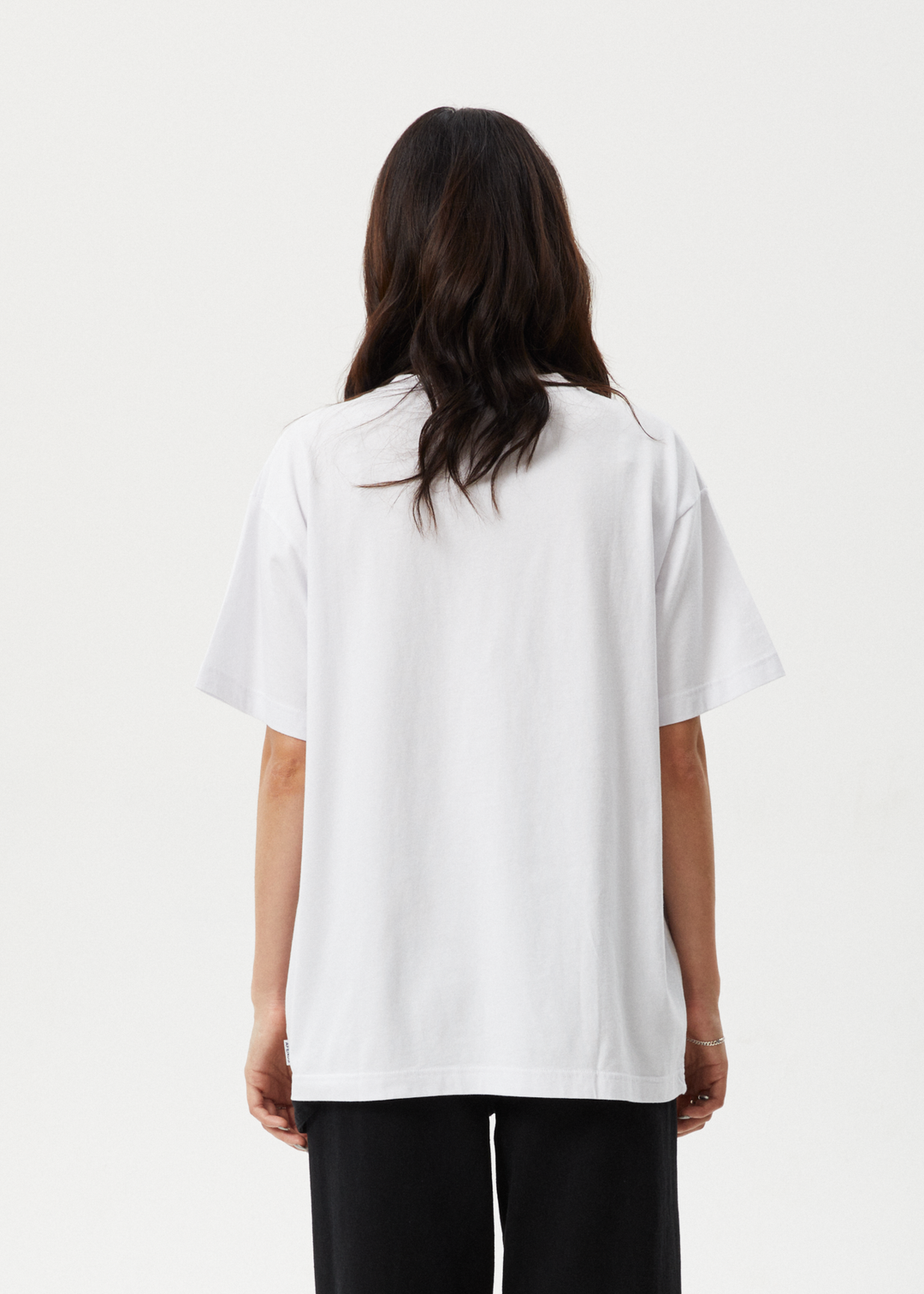 AFENDS Womens Benedict - Oversized Tee - White 