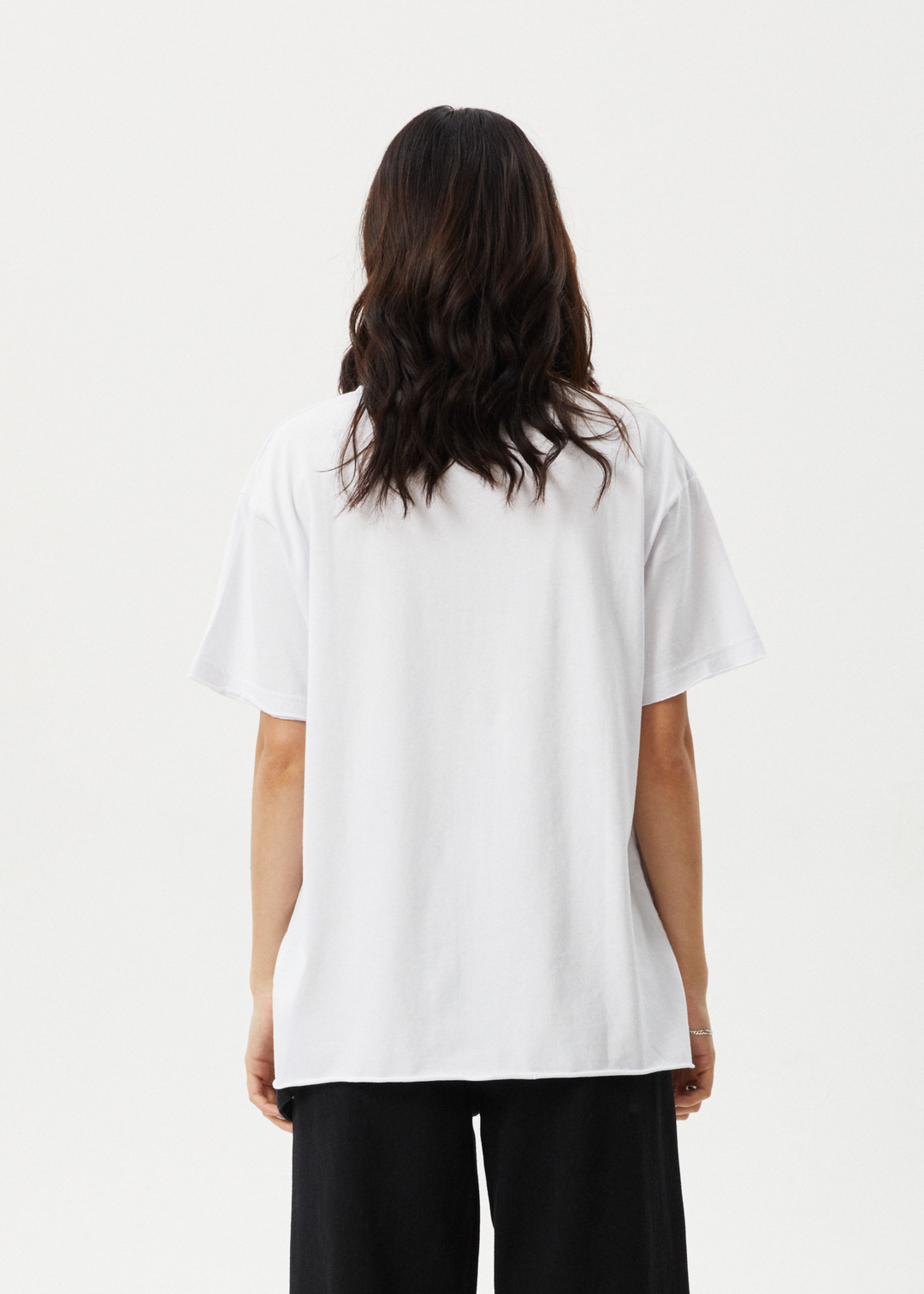 AFENDS Womens Nova - Oversized Tee - White 