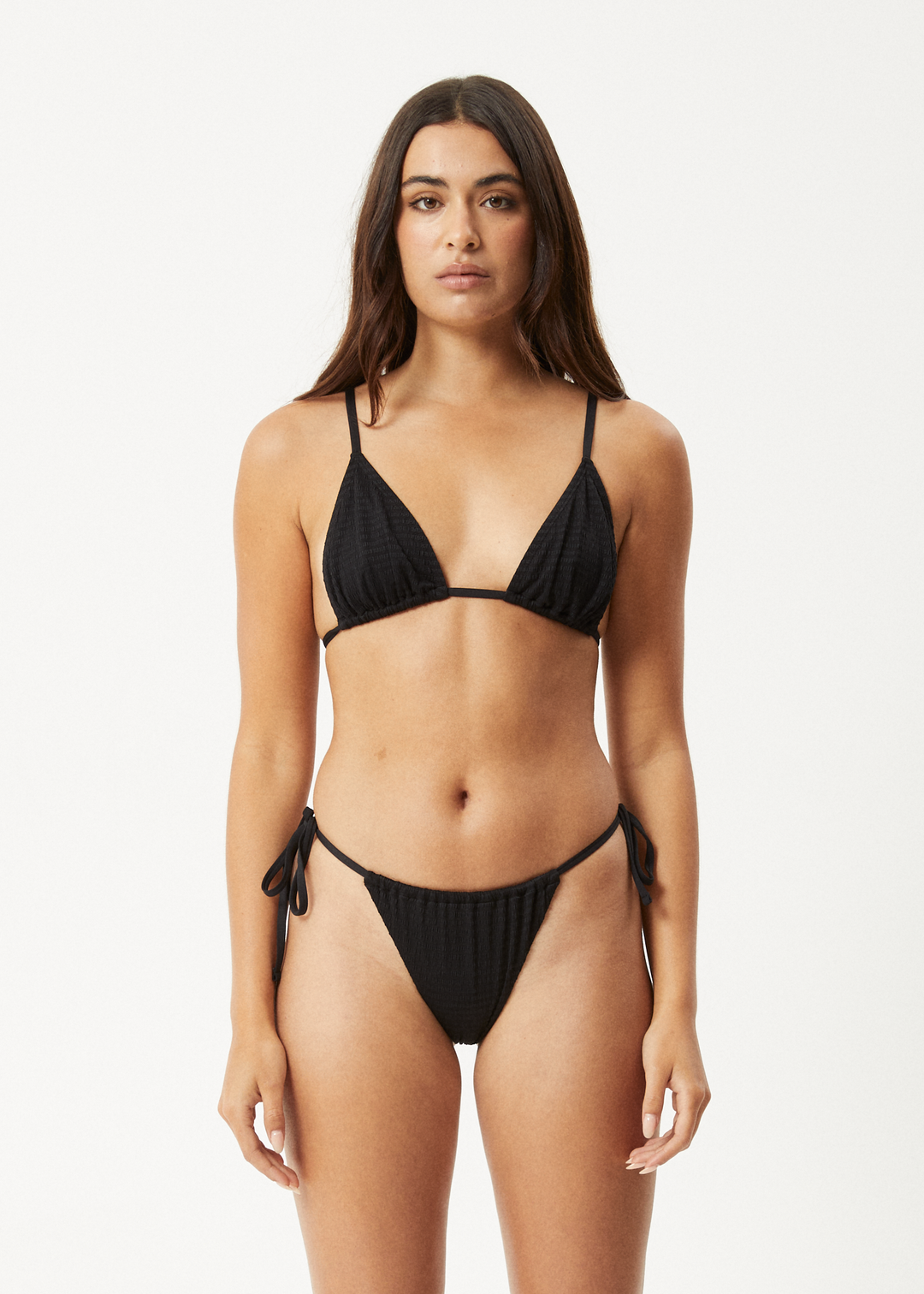 AFENDS Womens Isla - Bikini Bottom - Black 