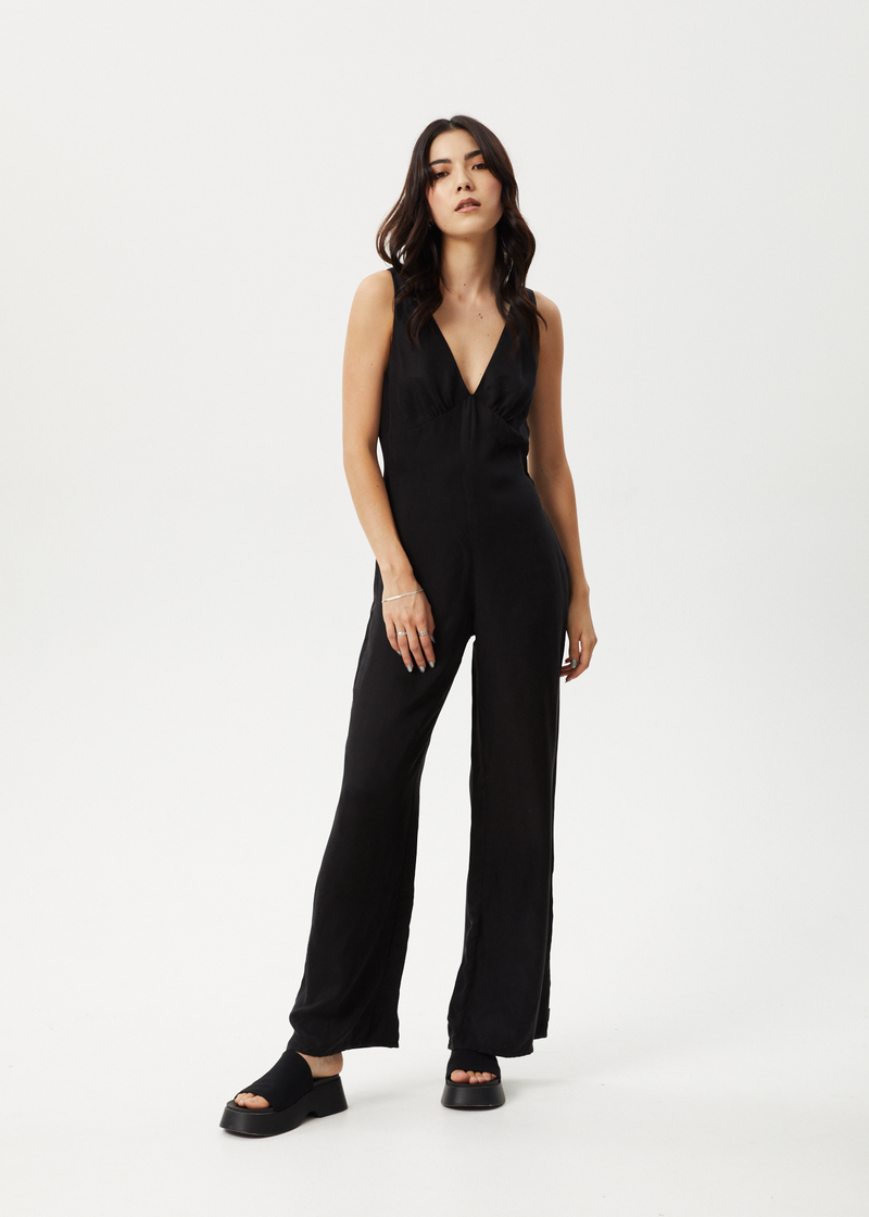 Ruched Detail Wide Leg Jumpsuit | boohoo