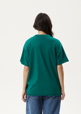 Afends Womens Fight Or Flight - Oversized T-Shirt - Pine - Afends womens fight or flight   oversized t shirt   pine 