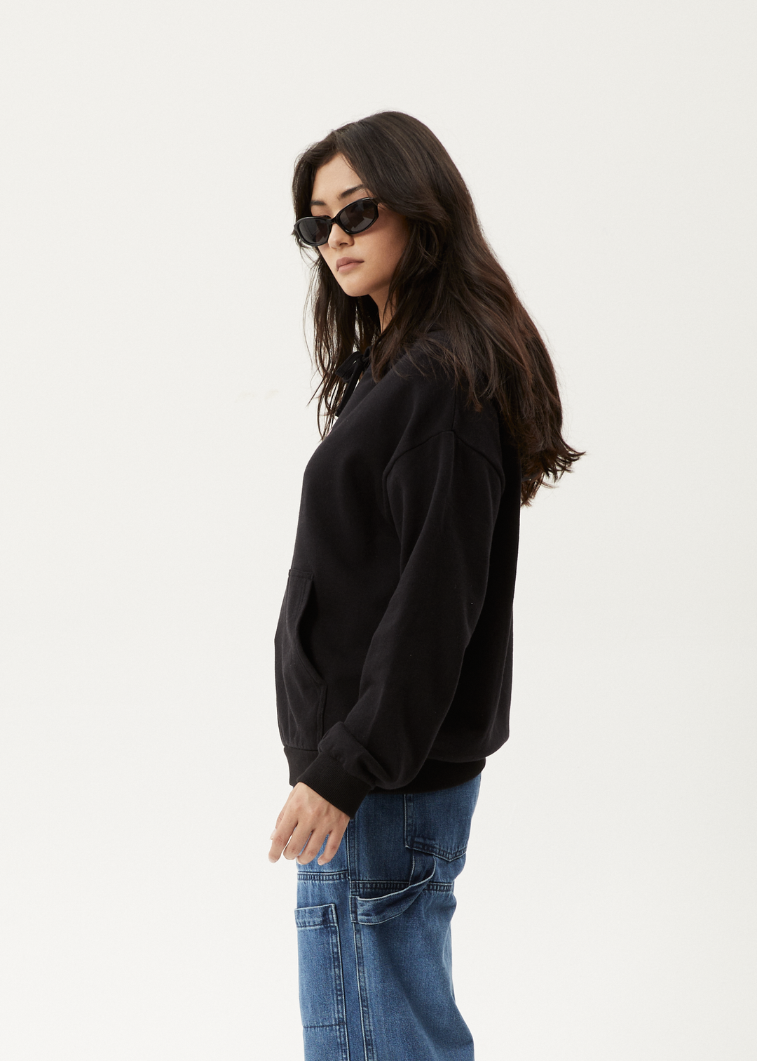 AFENDS Womens Mara - Pull On Hood - Black 