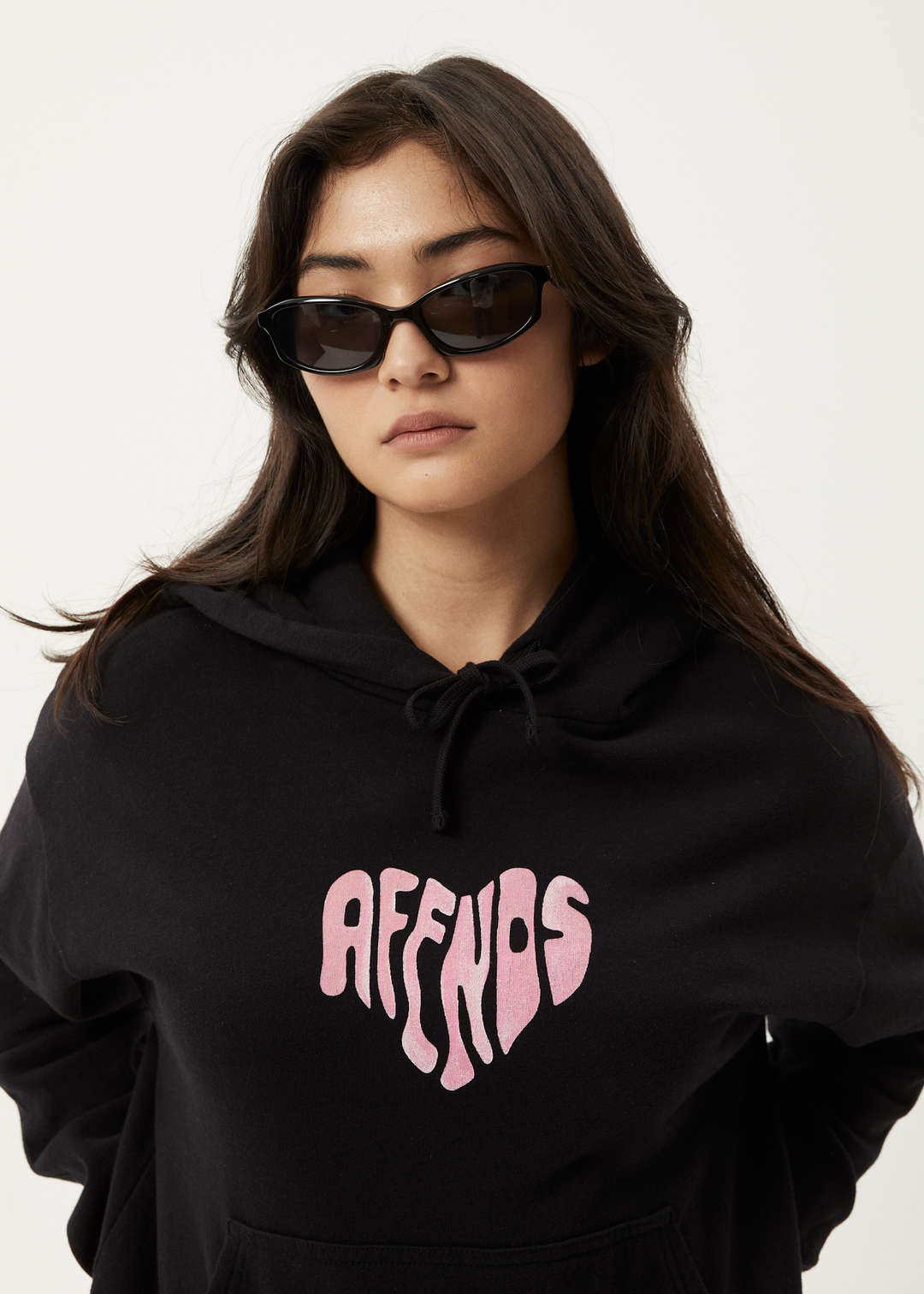 AFENDS Womens Mara - Pull On Hood - Black 