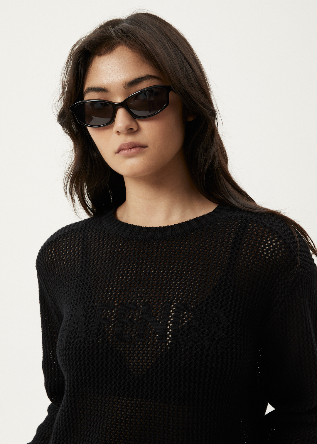 AFENDS Womens Ryder - Knit Jumper - Black 