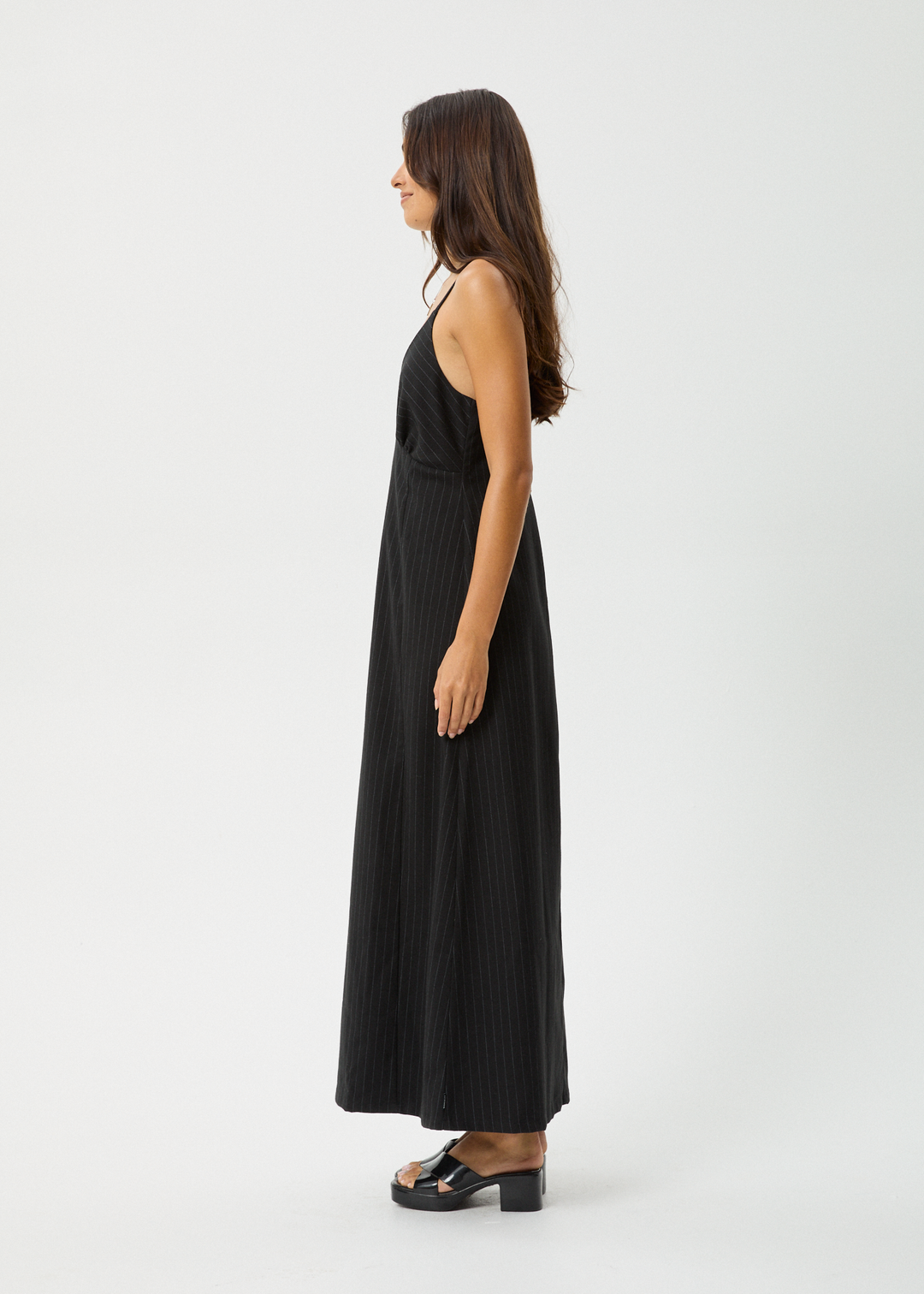 AFENDS Womens Business - Maxi Dress - Black 